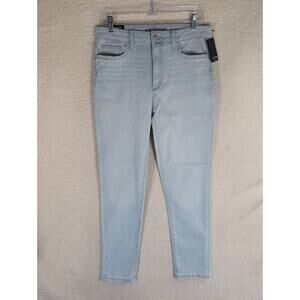 NEW Joes Jeans Womens sz 30 Blue Sophia High Rise Skinny Crop Light Wash